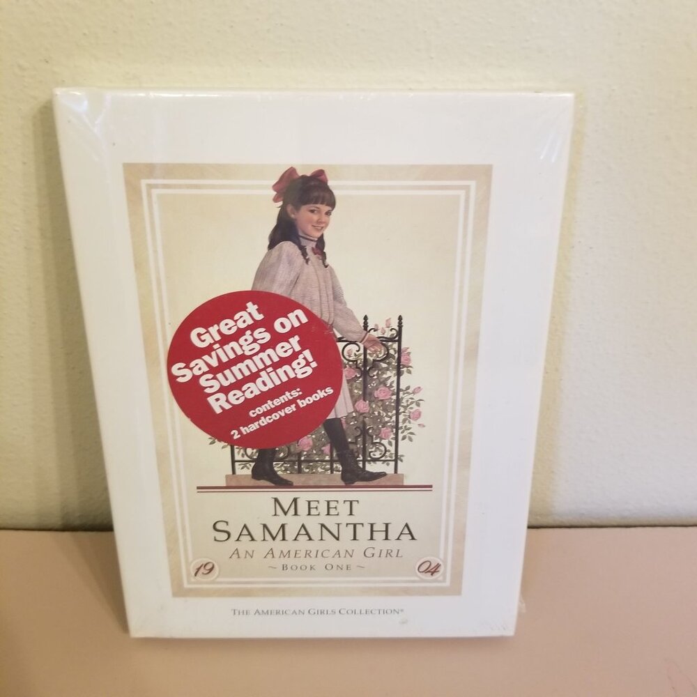 American Girls Hardcover Samantha 2 Books NEW SEALED Vintage Pleasant Company 1